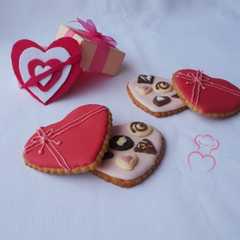 Una foto de Galletas caja de bombones