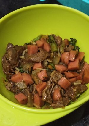 Foto resep Beef Teriyaki (Batita)