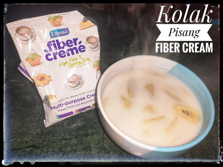 Cara Sederhana Membuat Resep  Kolak Pisang Fiber Cream yang Lezat, Enak Banget