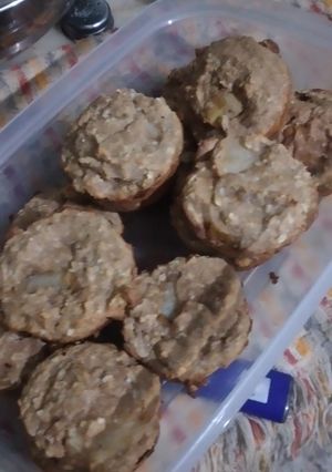 Una foto de Muffins de pera