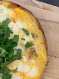 Tortilla de Batata e Pimento