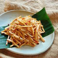 Cua sợi chay xào cay-レシピのメイン写真