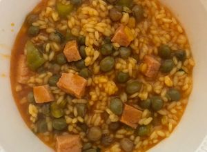Una foto de Asopao de gandules