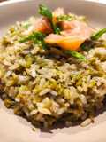Riso integrale con asparagi