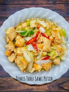 Foto resep Tumis Tahu Sawi Putih