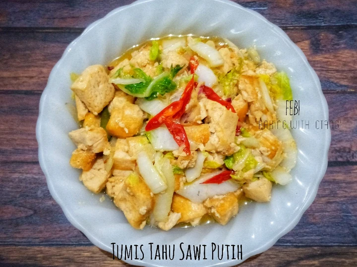 Cara Gampang Membuat Resep Tumis Tahu Sawi Putih yang Bikin Ngiler Anti Ribet, Sempurna