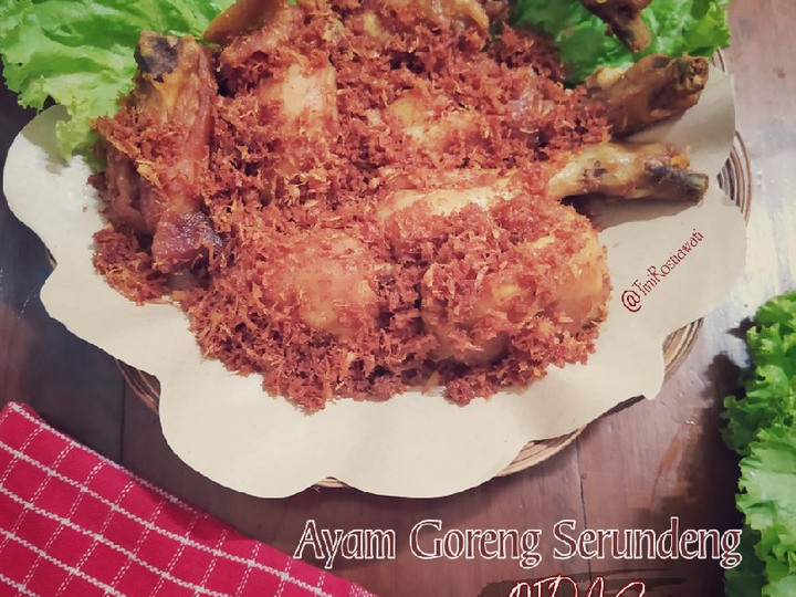 Anti Ribet, Bikin Ayam Goreng Serundeng PEDAS Istimewa