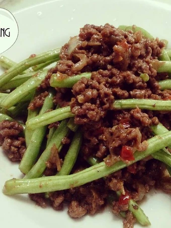Cara Gampang Membikin Resep  Tumis baby buncis with daging cincang yang Enak, Sempurna