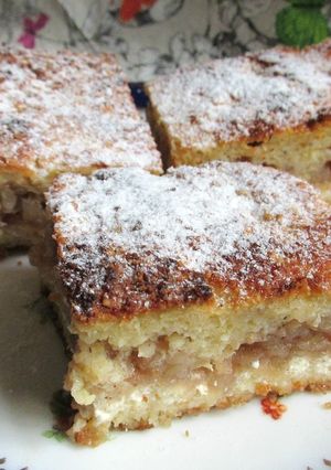 Lusta asszony almás-túrós rétese (Gluténmentes) recept fotója