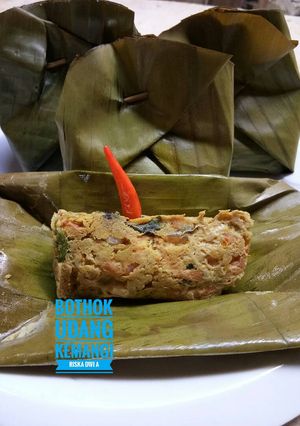 Foto resep Bothok Udang Kemangi (#pr_olahan udang)