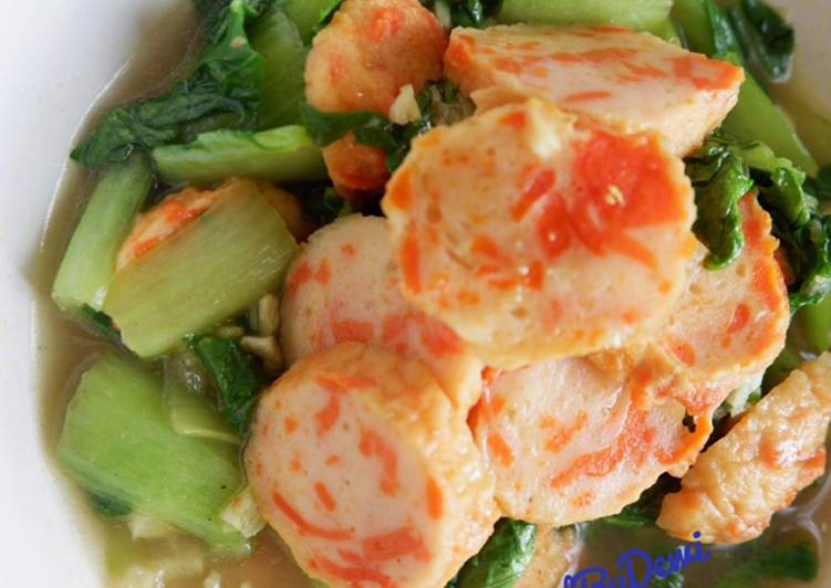 Resep ✨10 Pakcoy Bakso Salmon yang Enak Banget