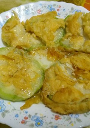 煎蛋絲瓜 的食譜成品照片