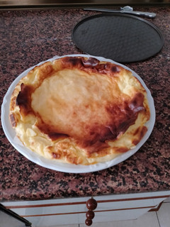 Una foto de Tarta de Yogur Griego