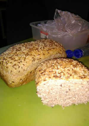 Una foto de Pan bien rico integral