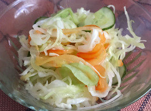 Csalamádé friss fogyasztásra recept fotója