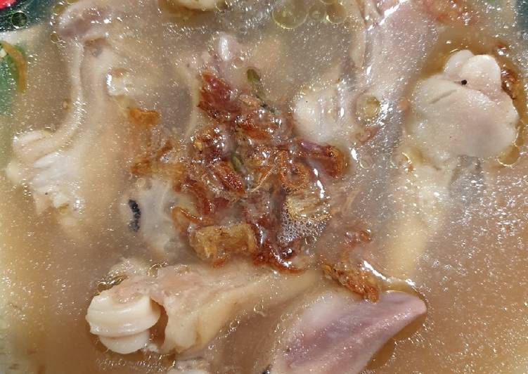 Cara Gampang Menyiapkan Sup kaki kambing Anti Gagal