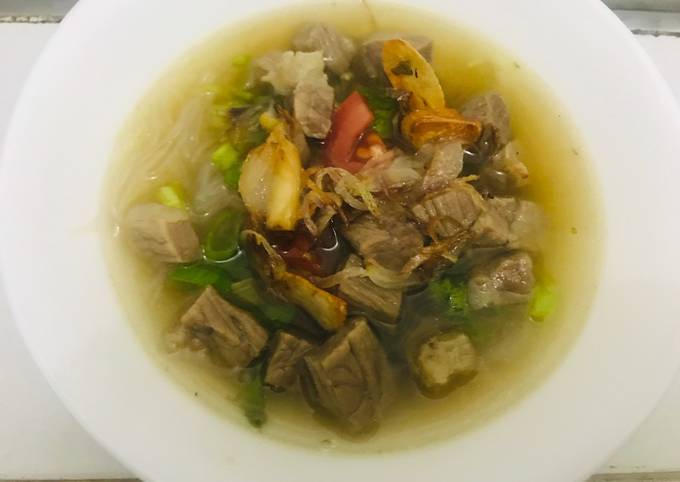 Cara Gampang Bikin 9. Soto Seger Daging Khas Solo Yang Maknyuss