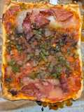 Pastel de hojaldre con melón