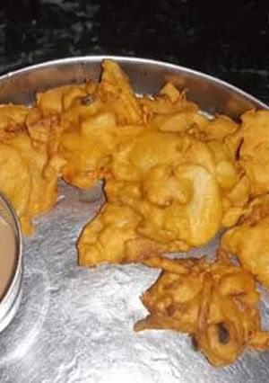 A picture of Crispy pakode.