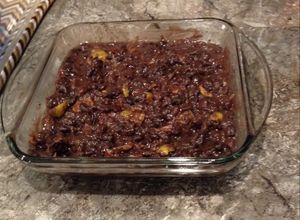 Una foto de Potaje de frijoles negros