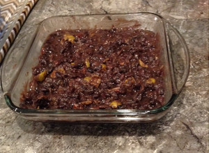 Una foto de Potaje de frijoles negros