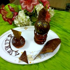 A picture of Chocolates donuts.