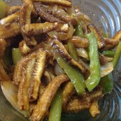 Baby Corn Manchurian A picture of Baby Corn Manchurian.