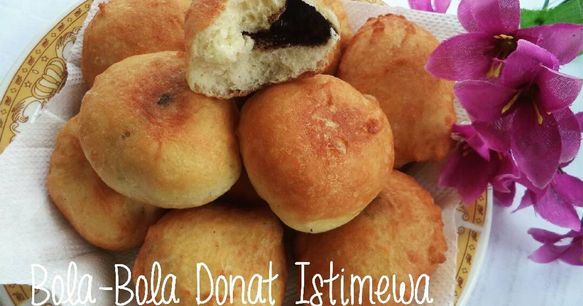 12 resep  bola donat  manis enak dan sederhana Cookpad