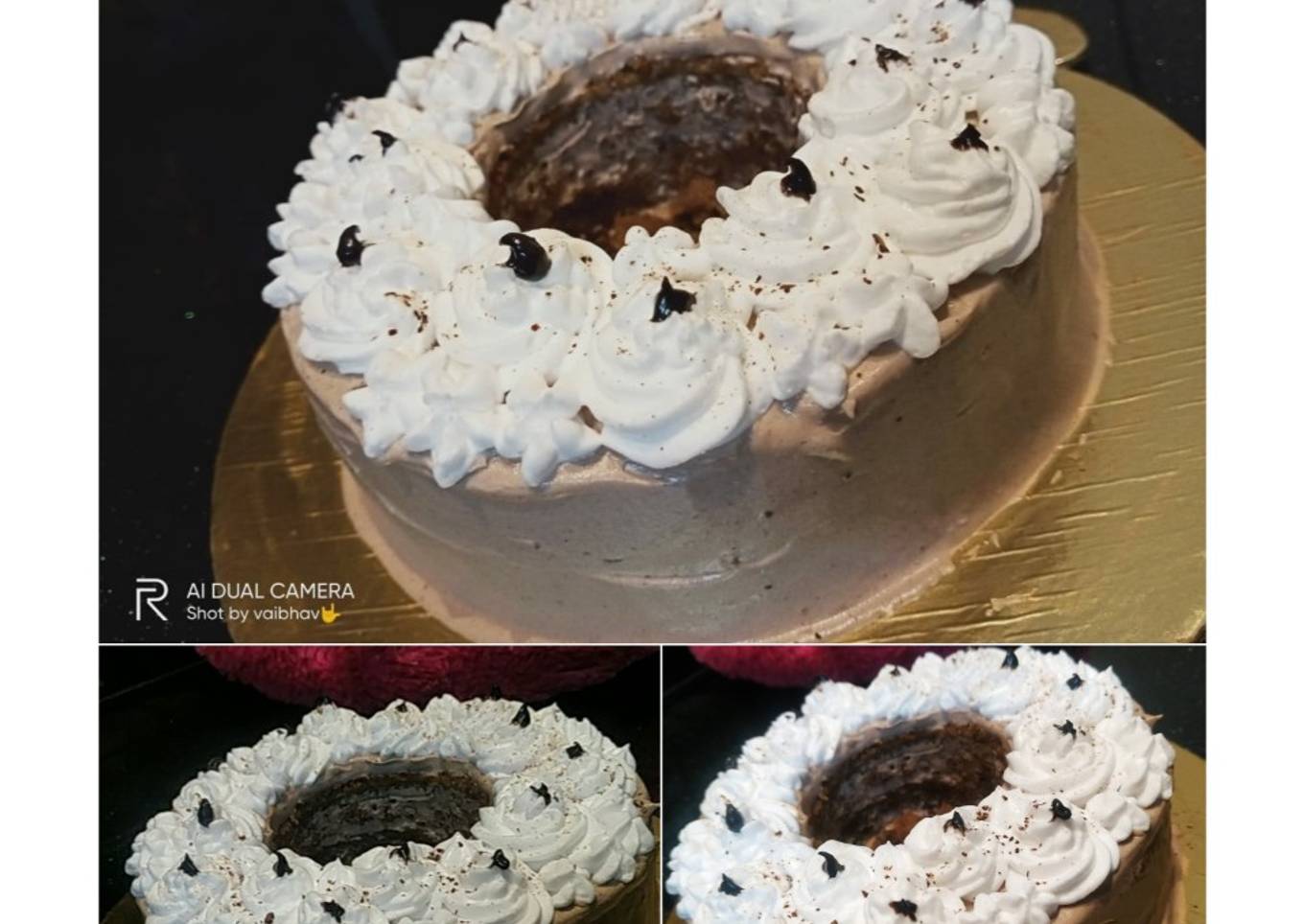 A giant donut cake 🍩