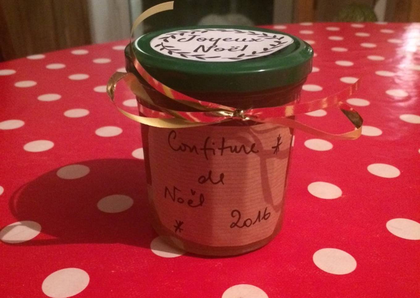 Confiture de Noël à la pomme