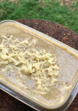 Foto resep MPASI 8 bulan - tumis daging brokoli cheese with evoo