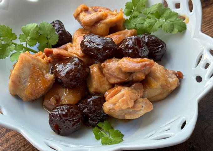 Japanese Soy Chicken with Dates recipe main photo