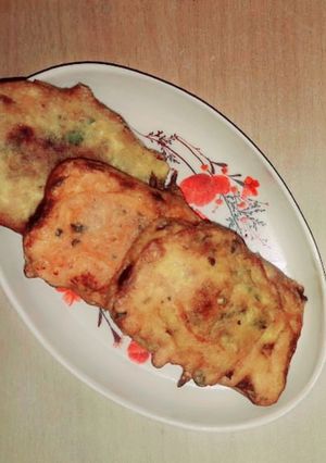 A picture of Bread Pakoda.