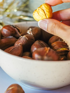 Una foto de Castañas asadas en Airfryer