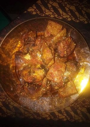Foto resep Ikan tongkol, tempe cabai merah