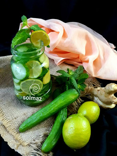 عکسی از دستور نوشیدنی چربی سوز solmaz