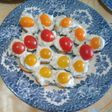 Canapés con cherries