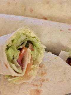 Una foto de Wrap rápido de salmón ahumado