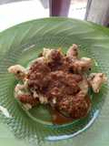Batagor Ikan Kembung dengan Bumbu Kacang