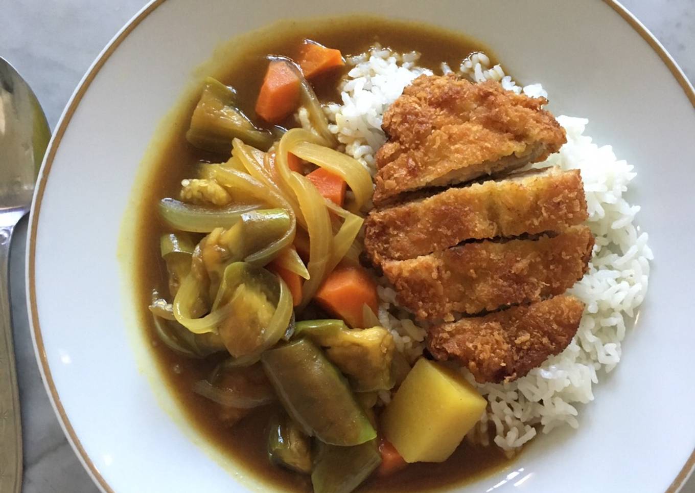 Pork Katsu Curry Rice