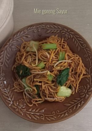 Foto resep Mie goreng Sayur