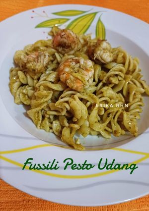 Foto resep Fusilli Pesto Udang