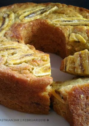 Foto resep Bolu Boros Pisang No Mixer
