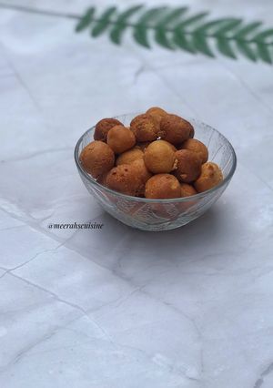 A picture of Gullisuwa (Milk balls).