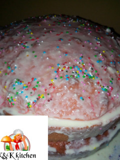A picture of Red velvet cake.
