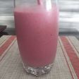 Smoothie de frambuesas y vainilla