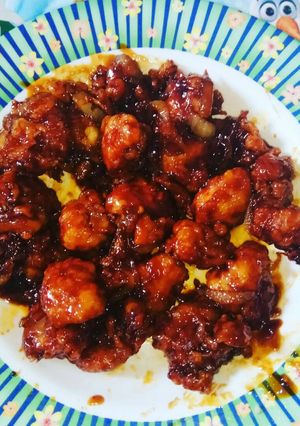 Foto resep Ayam fillet krispi madu simple