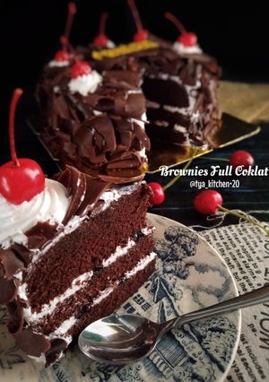 Foto resep Brownies Full Coklat (Nyoklat bangetttt)