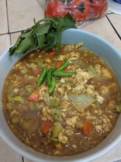 Foto resep Capcay bakso kuah spesial