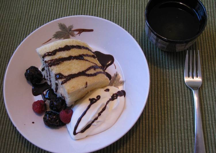 Recipe of Homemade Vanilla Chiffon Cake